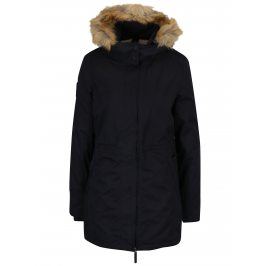Tmavě modrá dámská parka s kapucí Superdry Hooded