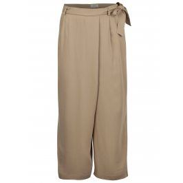 Béžové culottes s vysokým pasem Selected Femme Cross