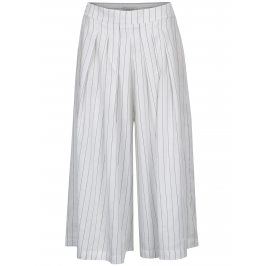Bílé pruhované culottes Selected Femme Raika