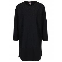 Černé krajkové mikinové šaty Juicy Couture