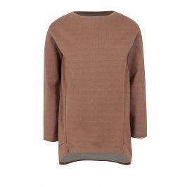 Hnědá třpytivá holčičí mikina small rags Freya