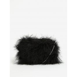 Černá crossbody kabelka s peřím Miss Selfridge
