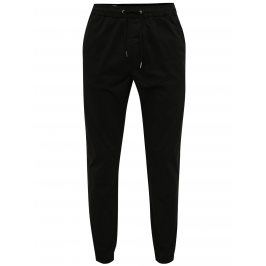 Černé kalhoty s pružným pasem Jack & Jones Vega