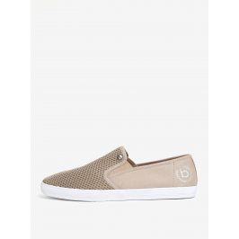 Béžové pánské slip on tenisky bugatti Warrior