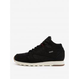 Černé pánské kožené kotníkové tenisky Reebok GTX-THIN