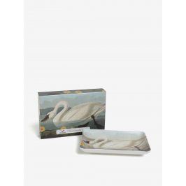 Krémová porcelánová miska s labutí Magpie Swan