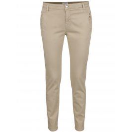 Béžové chino kalhoty Selected Femme Ingrid