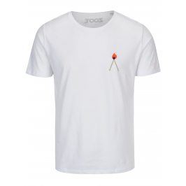 Bílé unisex tričko ZOOT Original Zapálení pre lásku