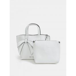 Bílá crossbody kabelka s pouzdrem 2v1 Fornarina Bella
