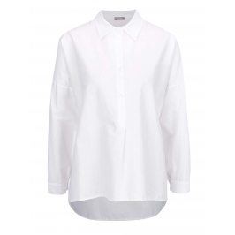 Bílá oversize halenka s límečkem ZOOT