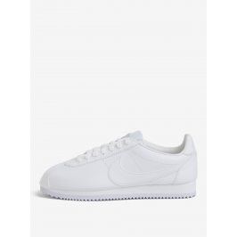 Bílé pánské kožené tenisky Nike Classic Cortez