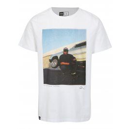 Bílé tričko s potiskem Dedicated Eazy-E