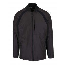 Černá bunda s límcem Jack & Jones Lift