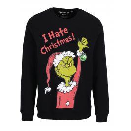 Černá mikina s vánočním motivem ONLY & SONS Grinch