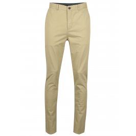 Béžové chino kalhoty SUIT Frank