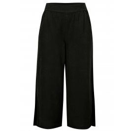 Černé culottes s rozparky VILA Joannes