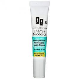 AA Cosmetics Age Technology Youthful Vitality hydratační a vyhlazující oční krém 30+ 15 ml