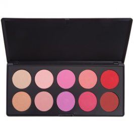 BHcosmetics Glamorous paleta tvářenek 27 g