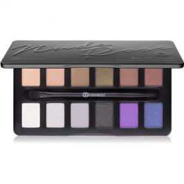 BHcosmetics Nude Rose Night Fall paleta očních stínů 16 g