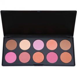 BHcosmetics Professional paleta tvářenek 27 g