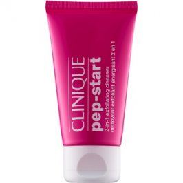 Clinique Pep-Start peelingový čisticí gel 2 v 1 30 ml