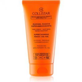 Collistar Sun Protection olejový gel pro rychlejší a déletrvající opálení SPF 10 150 ml