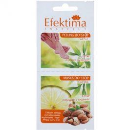 Efektima Institut peeling a maska na nohy 2 x 7 ml