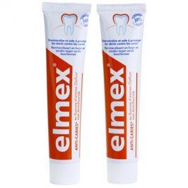 Elmex Caries Protection zubní pasta chránící před zubním kazem duo 2 x 75 ml