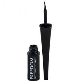 Freedom Pro Line tekuté oční linky voděodolné odstín Black 3,1 ml