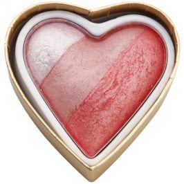 Makeup Revolution I ♥ Makeup Blushing Hearts tvářenka odstín Bursting With love 10 g