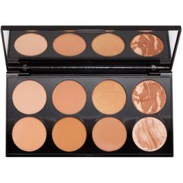Makeup Revolution Ultra Bronze paleta na kontury obličeje 13 g