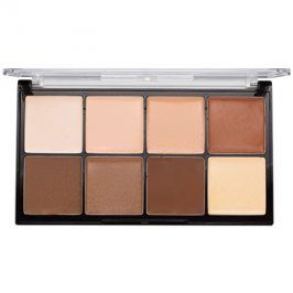 Makeup Revolution Ultra Pro HD Light Medium paleta na kontury obličeje krémová 20 g