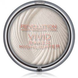 Makeup Revolution Vivid Baked zapečený rozjasňující pudr odstín Golden Lights 7,5 g