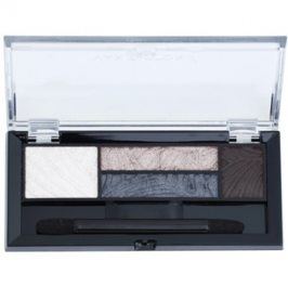 Max Factor Smokey Eye Drama Kit paleta očních stínů a stínů na obočí s aplikátorem odstín 02 Lavish Onyx 1,8 g