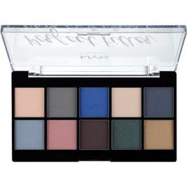 NYX Professional Makeup Perfect Filter paleta očních stínů 05 Marine Layer 10 x 1,77 g