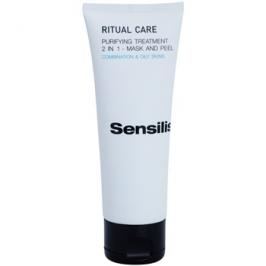 Sensilis Ritual Care čisticí maska a peeling 2 v 1 75 ml