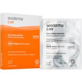 Sesderma C-Vit AX+ revitalizační náplasti pro rozjasnění unaveného očního okolí 5 x 4 ml